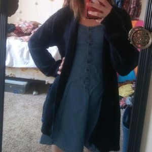 Navy blue cardigan